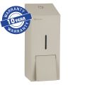 MERIDA STELLA SILK GREY LINE MAXI foam soap dispenser for disposable refills with a foaming pump 700 g, silk grey